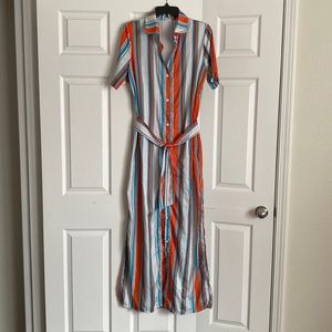 Women’s Long Striped Maxi Dress
